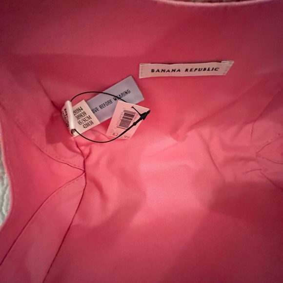 Banana Republic Straw print clutch NWT - Picture 6 of 7